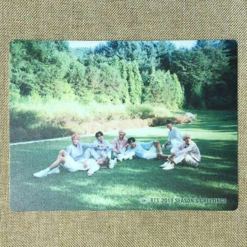 BTS GROUP [ 2019 Season's Greetings ] Official Mouse Pad / New / Gift
