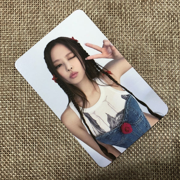 BLACKPINK JENNIE #2 [Born Pink MD Pop-Up Store Deco Kit] Official Photocard/Gift