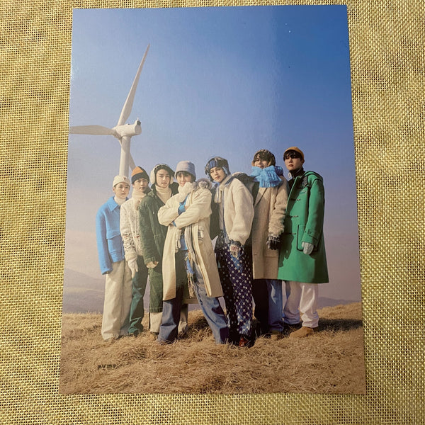 BTS GROUP [2021 Winter Package] Official Mini Poster Set (2ea) / New, Rare /+G