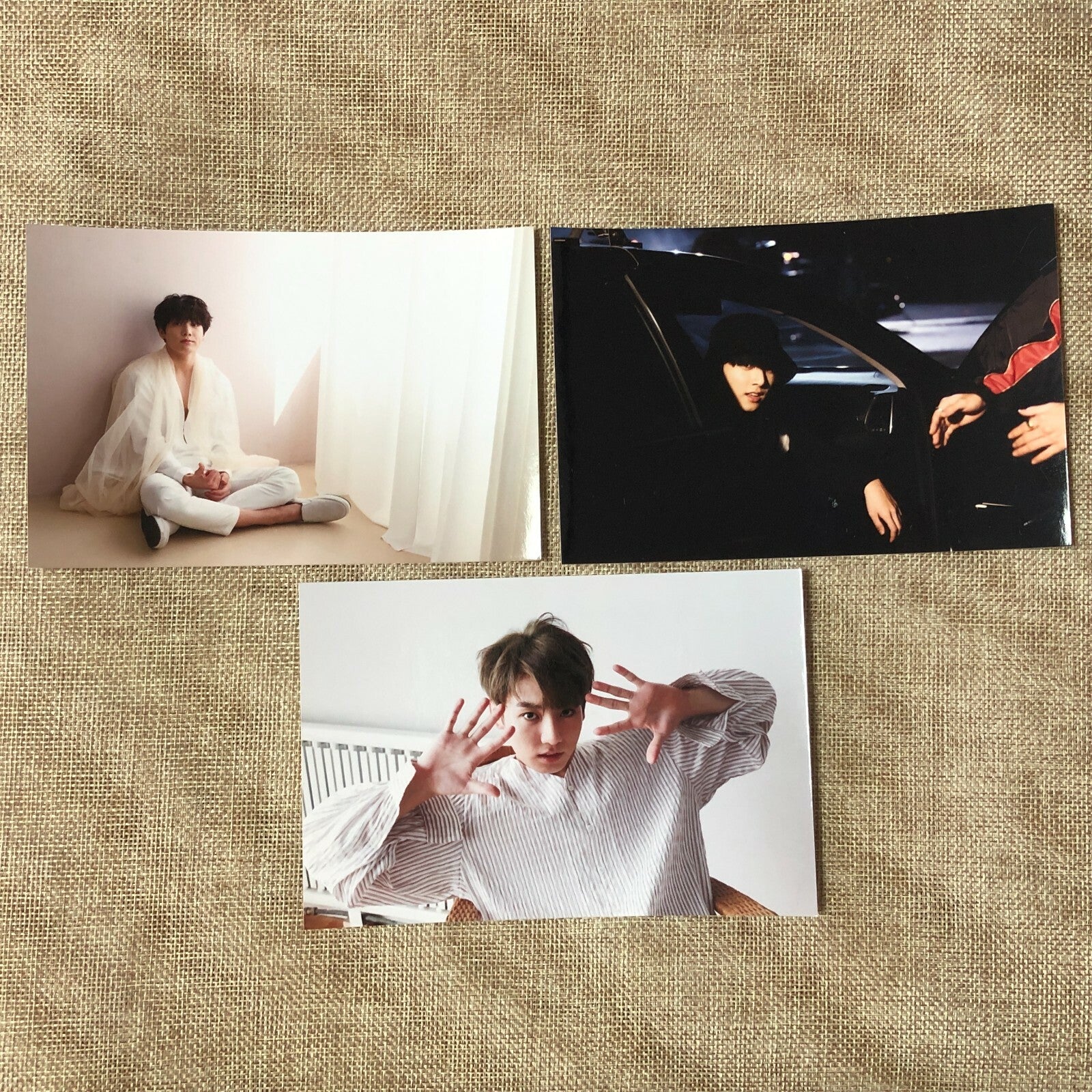 BTS JUNGKOOK #22 [Oh, always Exhibition] Official Live Photo Set of 3 / Gift