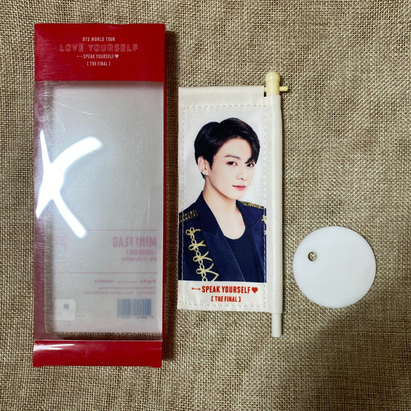 BTS JUNGKOOK [Love Speak Yourself World Tour Final] Official Mini Flag / Gift