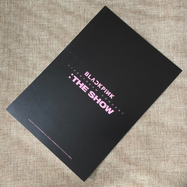 BLACKPINK ROSE #2 [ THE SHOW DVD ] Official Postcard Poster / New / Gift
