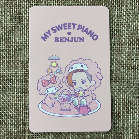 NCT RENJUN [ NCT X SANRIO B Ver. ] Official Character Photocard / New / Gift