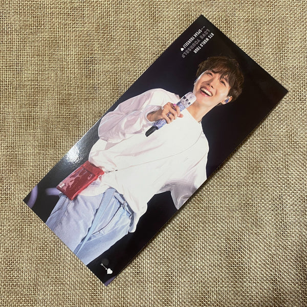 BTS J-HOPE [Speak Yourself World Tour London DVD] Official Bookmark / New / Gift