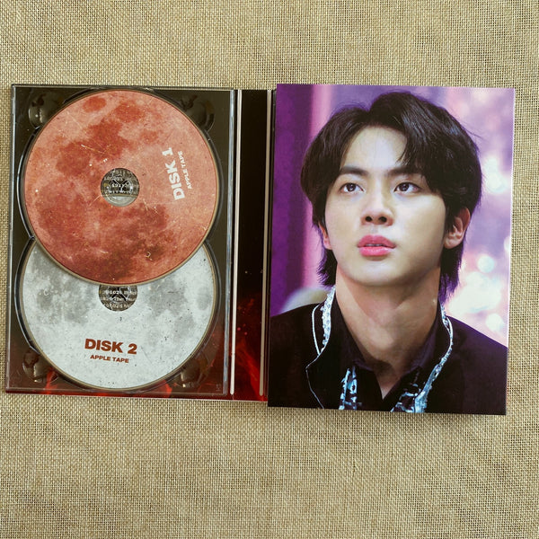 BTS JIN [ Master DVD APPLE TAPE RED MOON 2019-20 ] 6 DVD CD / New, Rare / Gift