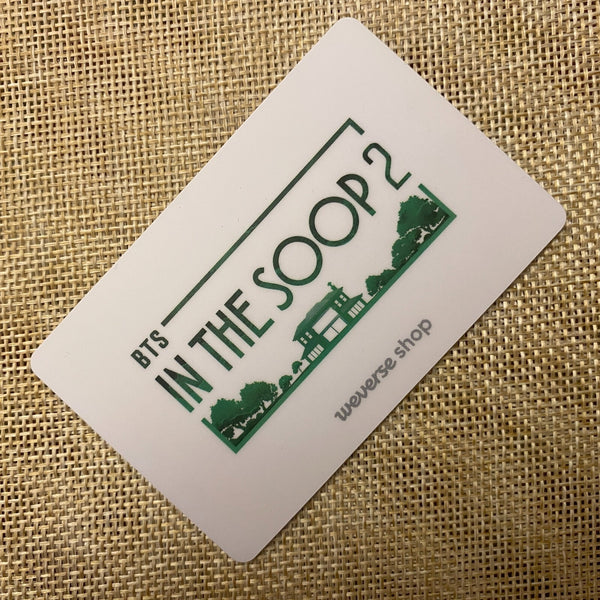 BTS GROUP #1 [IN THE SOOP 2] Official Photocard, Weverse Early Bird / New / Gift