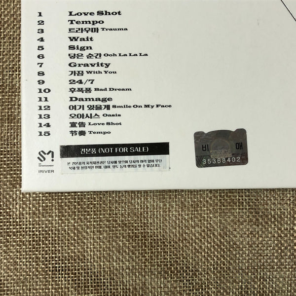 EXO SIGNED [ LOVE SHOT SHOT Ver. ] Promo Autographed / CD+Photobook / Gift