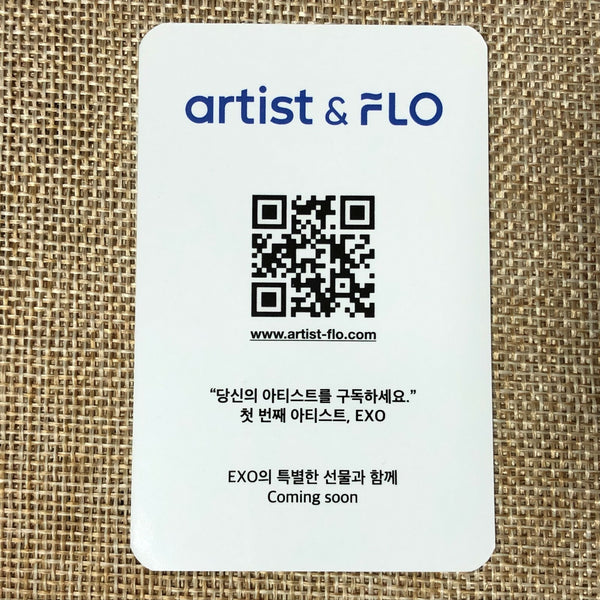 EXO CHEN #7 [EXO FLO Promotional] Official Photocard, Limited / New, Rare / Gift