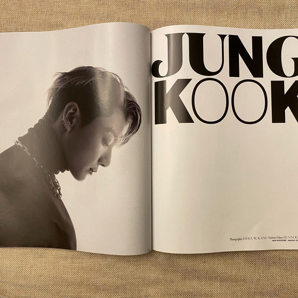 BTS 2022 [ Vogue Korea Magazine 306 ] Jan 2022 Photobook / Used, Rare / Gift