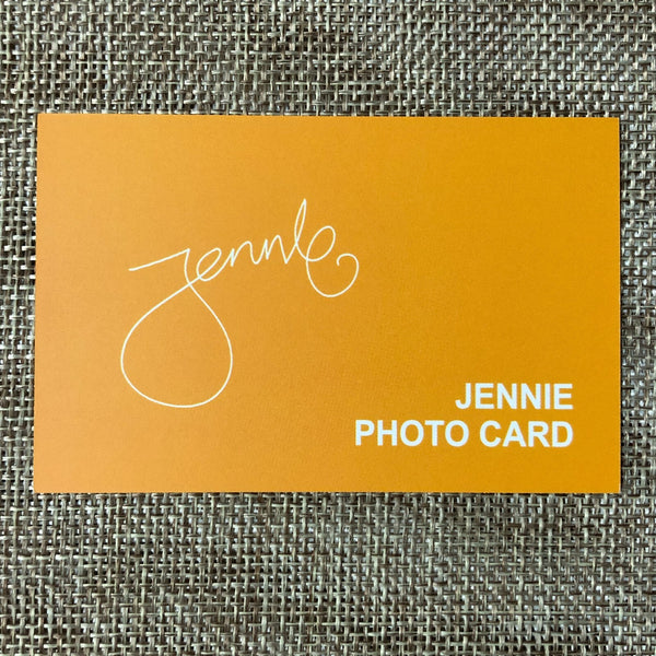 BLACKPINK JENNIE [ VITA 500 ] Official Limited Photocard, YG GOODS / New / Gift