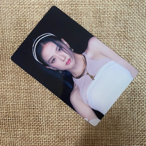 BLACKPINK JISOO #4 [Born Pink] Official Photocard, YG Select POB / New, Rare /+G
