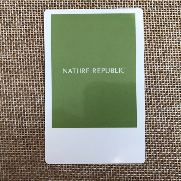 EXO CHEN [Nature Republic] Official Limited Photocard, EXO-K / New, Rare / Gift