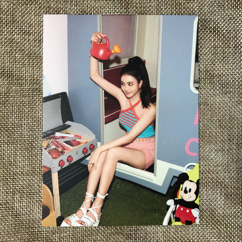 BLACKPINK JISOO #1 [2021 SUMMER DIARY] Official Postcard Photocard / New / Gift