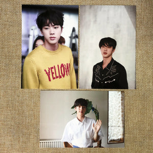 BTS JIN #3 [ Oh, always Exhibition ] Official Live Photo Set of 3 / New / Gift