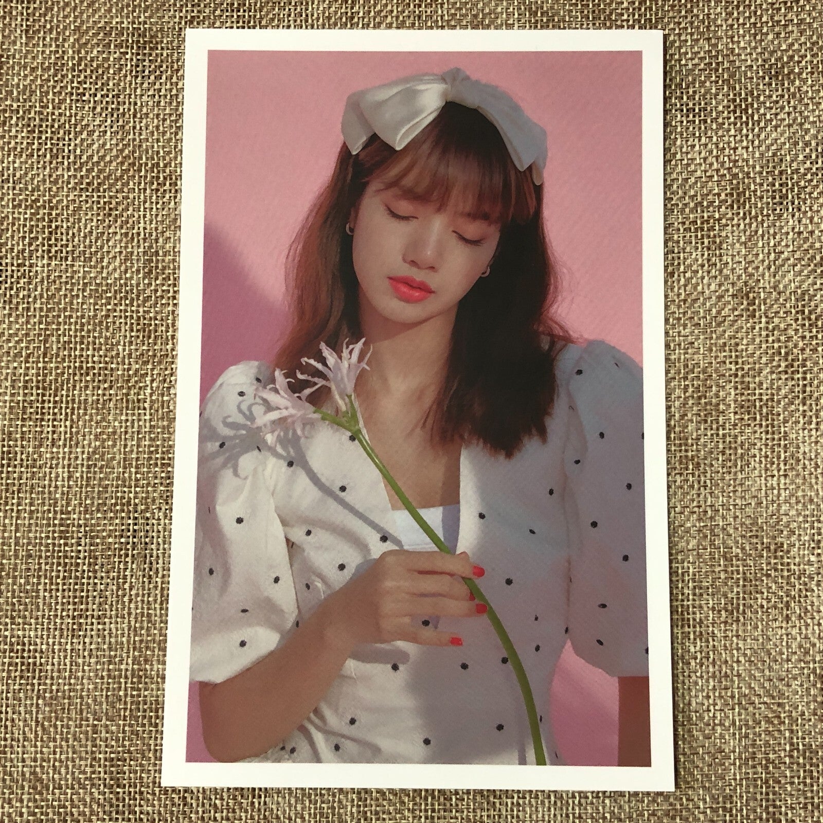 BLACKPINK LISA [ 2020 Welcoming Collection ] Official Postcard / New / Gift