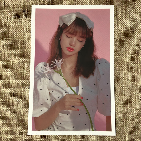 BLACKPINK LISA [ 2020 Welcoming Collection ] Official Postcard / New / Gift