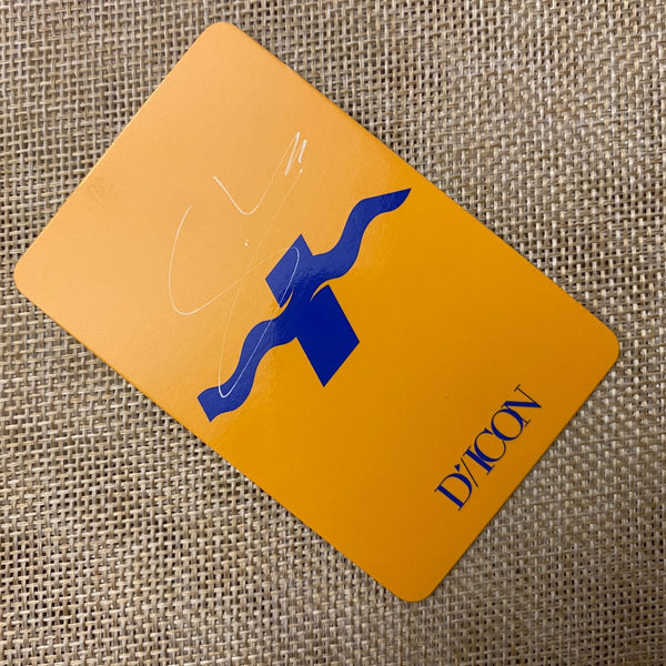 TXT SOOBIN #19 [DICON D'Festa Special Edition Limited] Official Photocard / Gift
