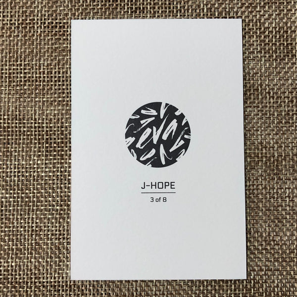 BTS J-HOPE 3/8 [The Wings Tour 2017 Live Trilogy] Official Mini Photocard / Gift