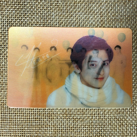 EXO CHANYEOL #2 [Nature Republic] Official Lenticular Photocard / New, Rare /+G