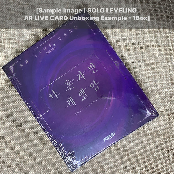 Solo Leveling Official AR Booster Box (10 Packs / 30 Cards) / Exclusive Ltd