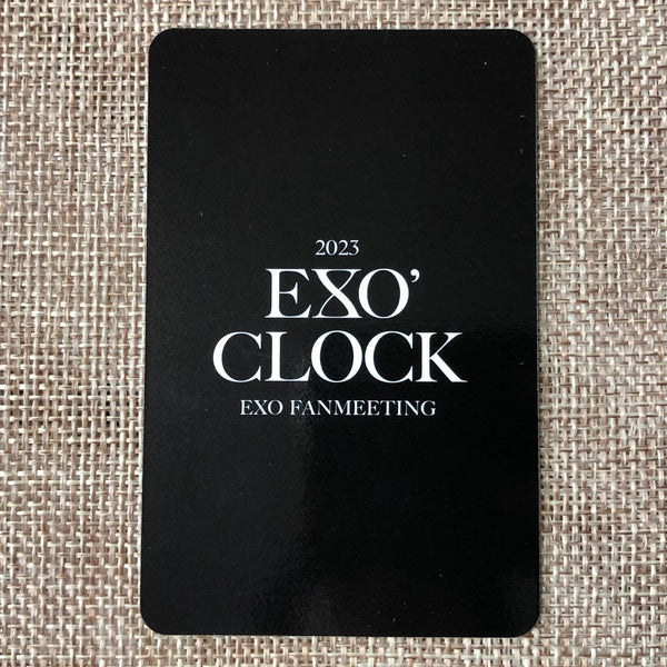 EXO D.O. [ 2023 Fan Meeting EXO' Clock ] Official Photocard / New / Gift