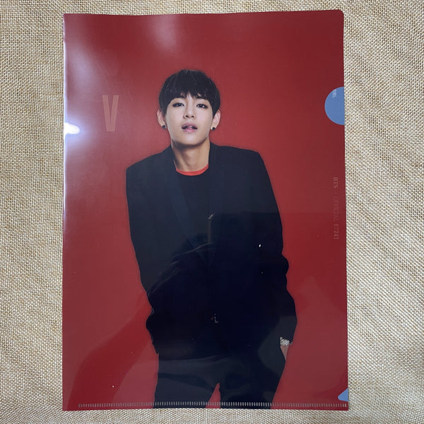 BTS [2014 Live Trilogy The Red Bullet] Official Clear File Set / New, Rare /+G