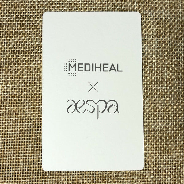 AESPA NINGNING [ MEDIHEAL ] Official Photocard, Signature, SM TOWN / New / Gift