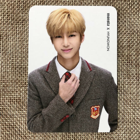 MONSTA X HYUNGWON [RUSH] Official Photocard, 2nd Mini Album Rush ver. / Gift