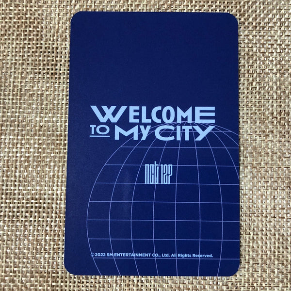 NCT 127 JOHNNY [Collect Book WELCOME TO MY CITY] Official Photocard / New / Gift