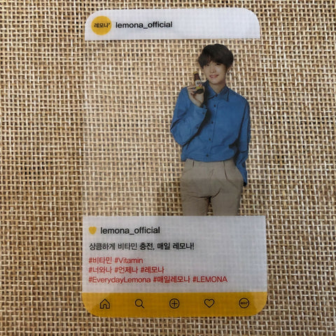BTS SUGA [ Lemona Vitamins ] Transparent Official Photocard / New, Rare / Gift