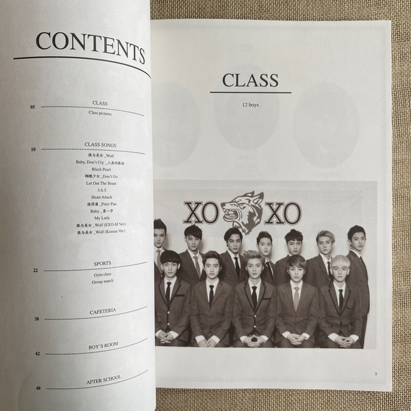 EXO GROUP [ XOXO ] Photobook + CD, 1st Album HUG Ver. Chinese / New, Rare / Gift