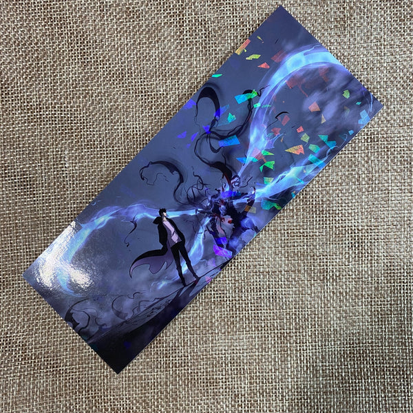 Solo Leveling [Official Hologram Bookmark] Sung Jin-woo / New, Rare Collector It
