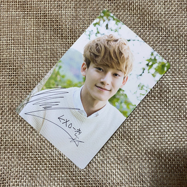 EXO CHEN [ Nature Republic ] Official Limited Photocard, EXO-K / New / Gift