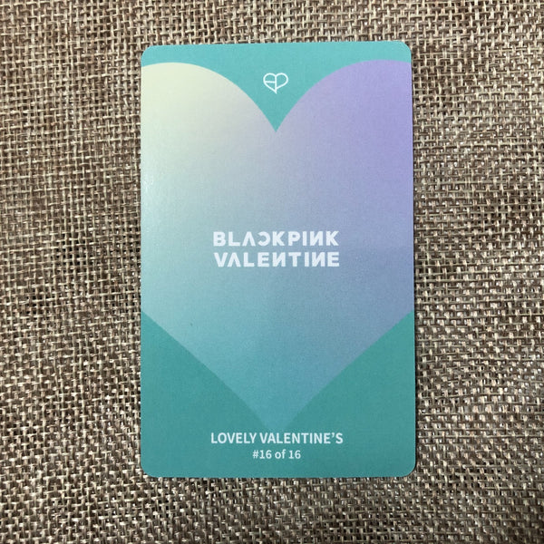 BLACKPINK LISA #1 [ THE GAME Photocard Collection ] Valentine's Ed / New/GFT