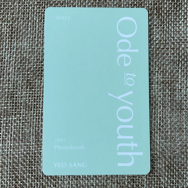 ATEEZ YEOSANG [ ODE TO YOUTH ] Official Hologram Photocard / New / Gift