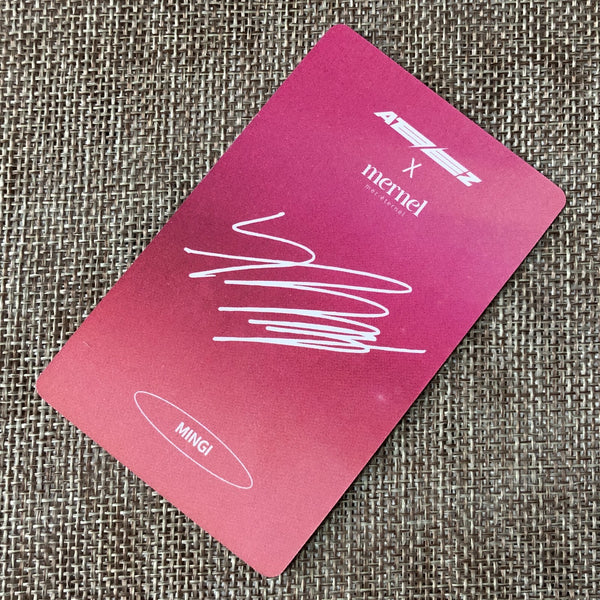 ATEEZ MINGI [ ATEEZ X MERNEL MD GOODS ] Official Photocard / New / Gift