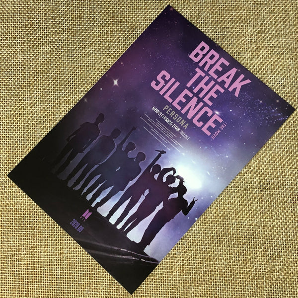 BTS Movie #2 [ Break The Silence ] Official Postcard / New / Gift