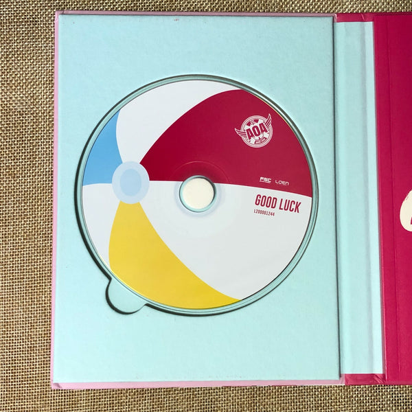 AOA [ Good Luck ] Official 4th Mini Album B Ver, CD + Photobook / New