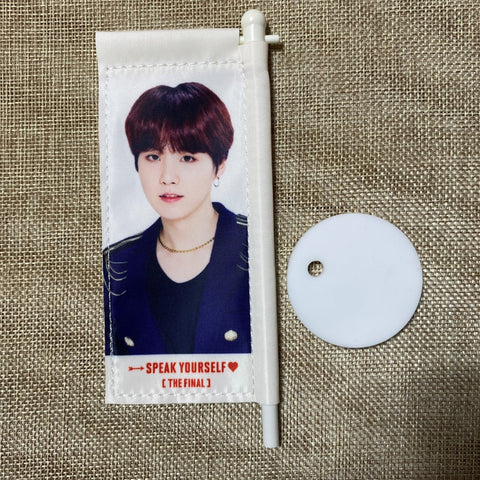 BTS SUGA [Speak Yourself World Tour Concert] Official Mini Flag W/O Case / Gift