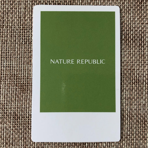 EXO XIUMIN [Nature Republic] Official Limited Photocard, EXO-K / New, Rare /+G