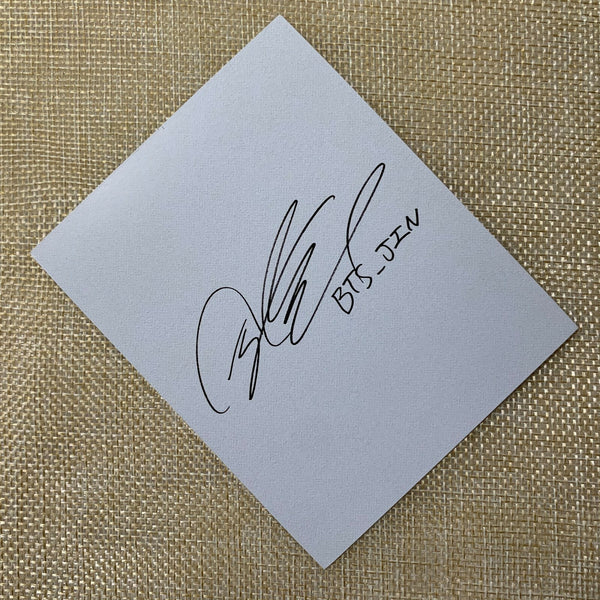 BTS JIN [Young Forever] Official Polaroid Photocard, Special Album / New, Rare