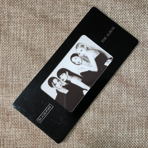 BLACKPINK GROUP [Lovesick Girls THE ALBUM] Official Mounted Photocard / Gift