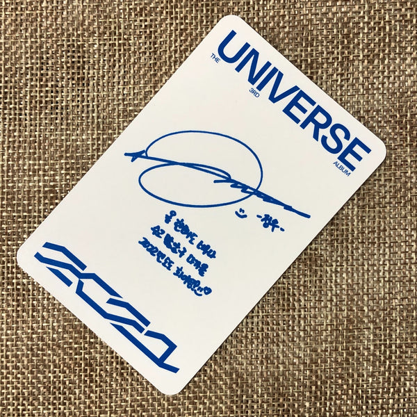 NCT 2021 JUNGWOO [ UNIVERSE ] Official Photocard, Jewel Case Ver. / New / Gift
