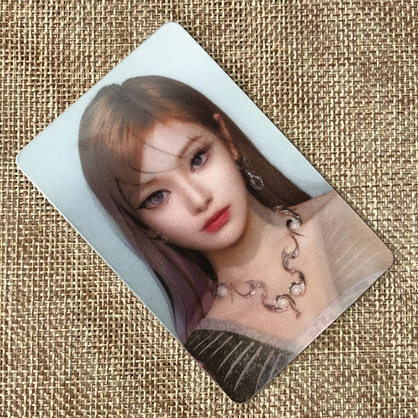AESPA NINGNING [SAVAGE] Official Lenticular Photocard, Synk Dive Ver / Gift
