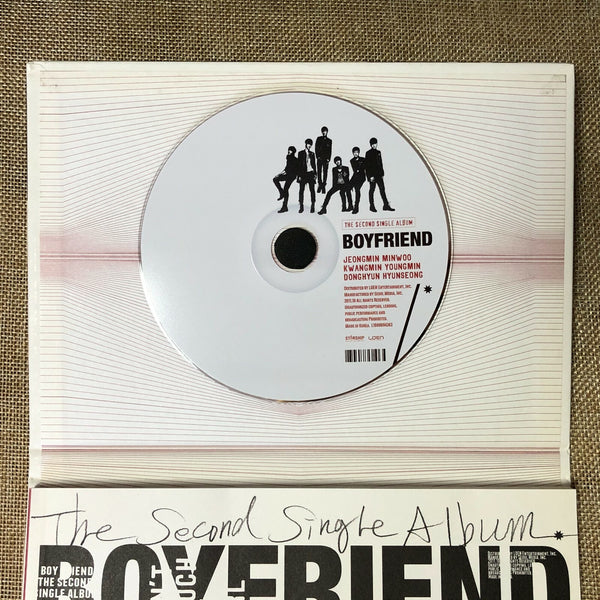 BOYFRIEND [ Don't Touch My Girl ] Official 2nd Single Album / No Photocard