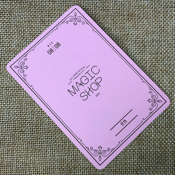 BTS RM 8/8 [ MAGIC SHOP Fan Meeting Japan ] Official Mini Photocard / New / Gift