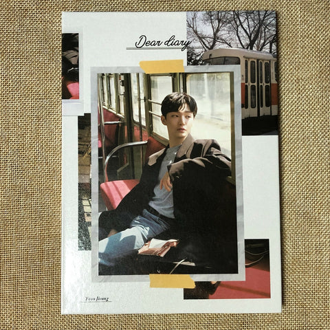 YOON JISUNG [ Dear Diary ] Official Special Album, CD+ Photobook + Poster / New
