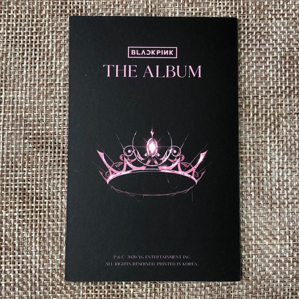 BLACKPINK JENNIE #3 [ Lovesick Girls THE ALBUM ] Official Photocard / New / Gift