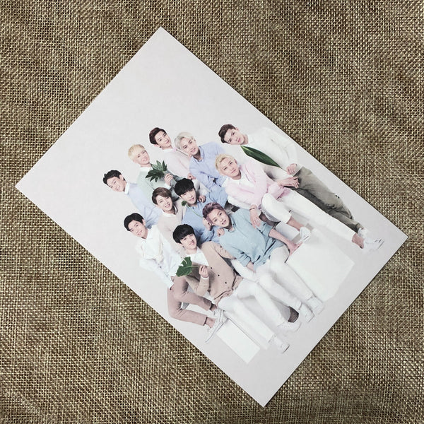 EXO GROUP [ Nature Republic ] Official Limited Postcard, EXO-K / New / Gift