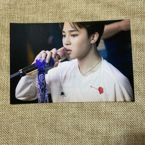 BTS JIMIN [Memories of 2019 Blu-ray] Official Live Photo Photocard / New / Gift